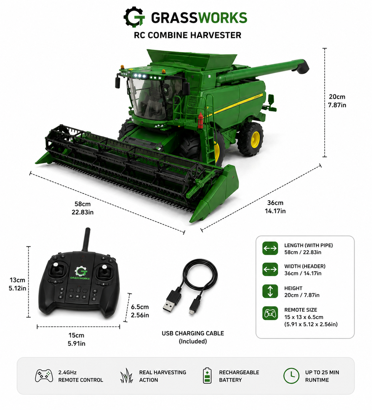 TurfWorks - Harvest G80