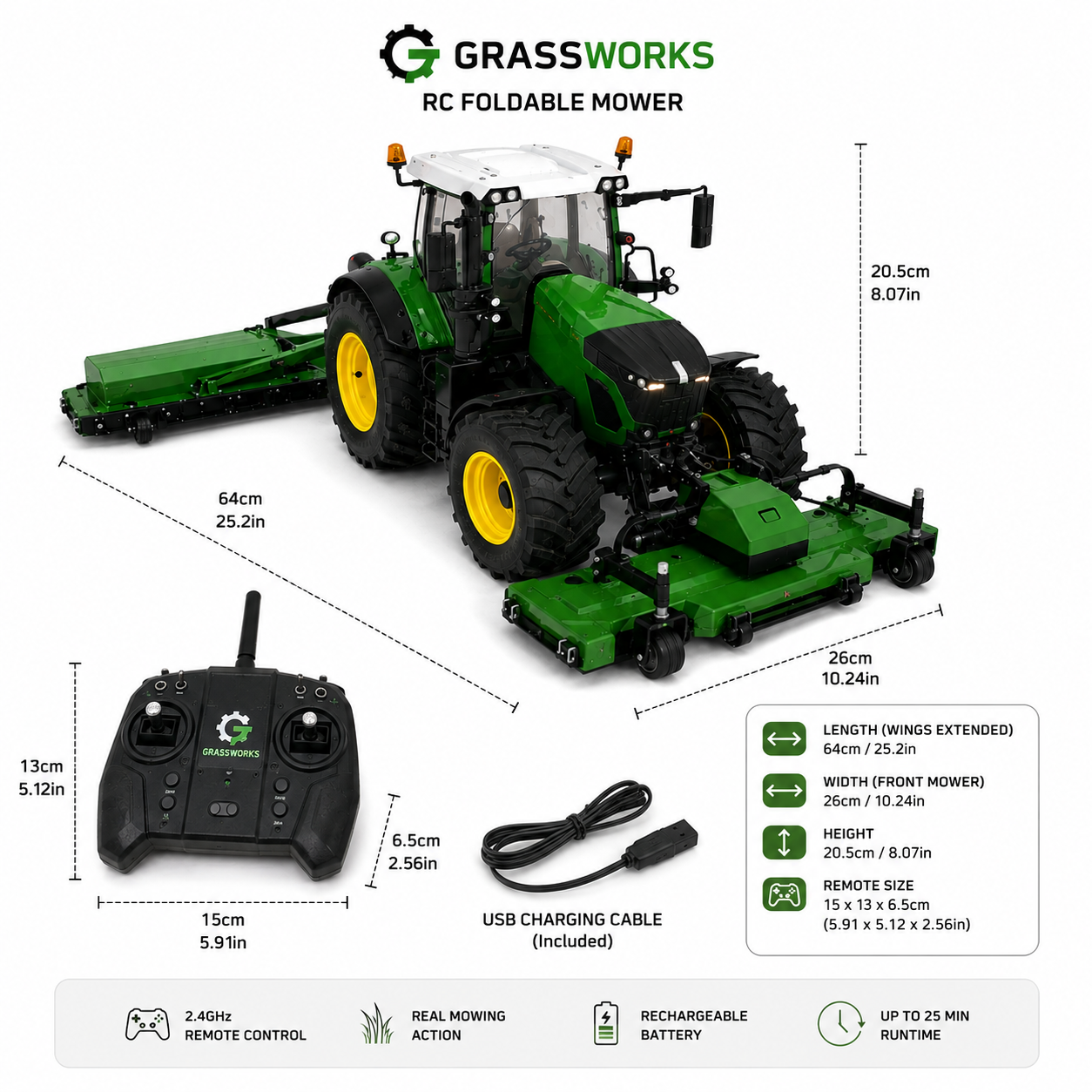 TurfWorks - GX-64 FoldDeck